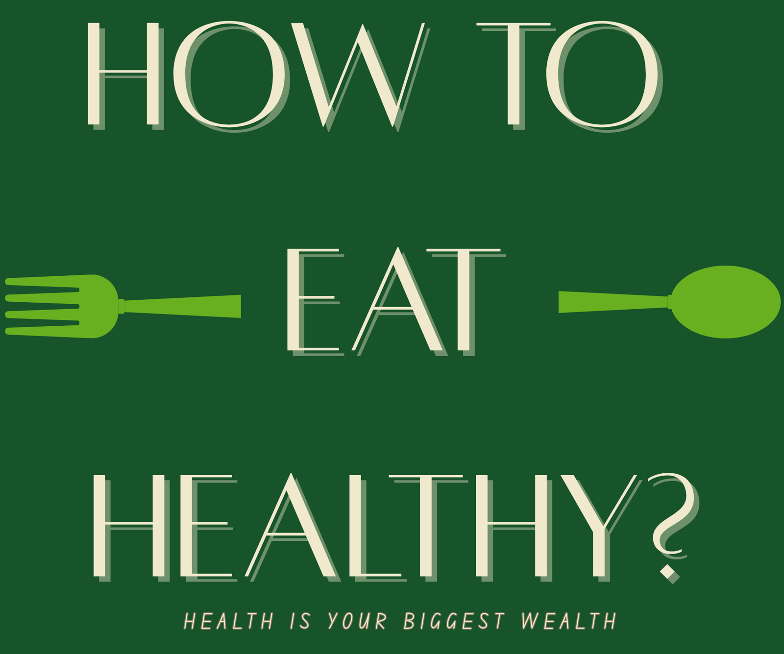 how to eat healthy logo